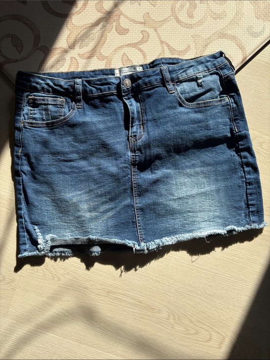 Ardene Dresses & Skirts - Denim mini skirt XL